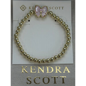 Kendra Scott pink bow bracelet